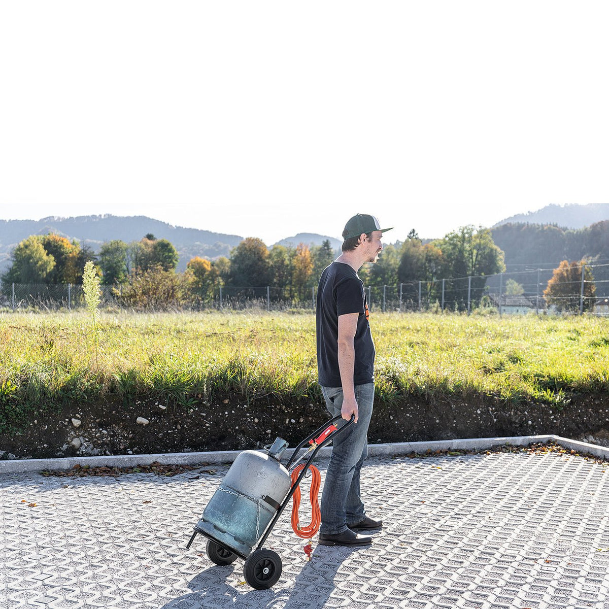 Rothenberger Industrial Flaschentransportwagen
