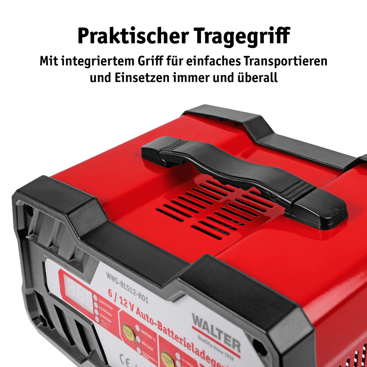 WALTER Auto-Batterieladegerät