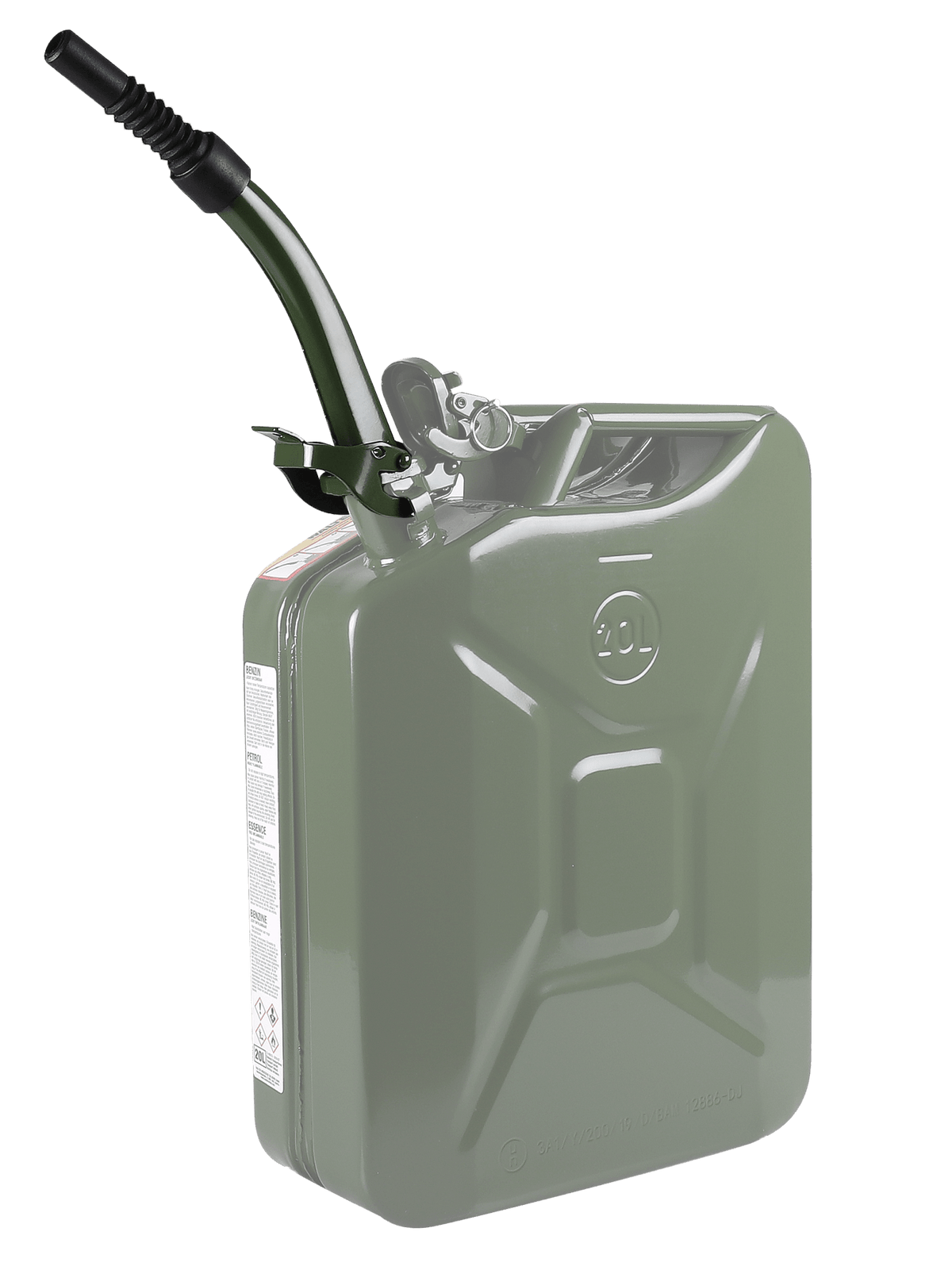 WALTER Benzinkanister mit Trichter 20 L