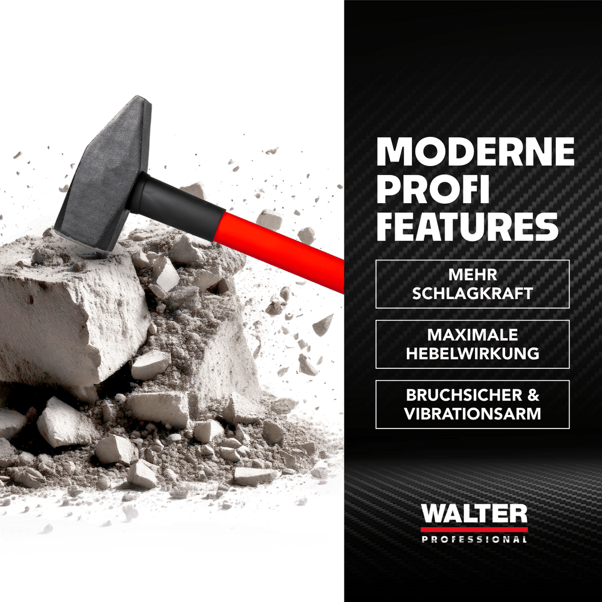 WALTER Professional Vorschlaghammer 5 kg