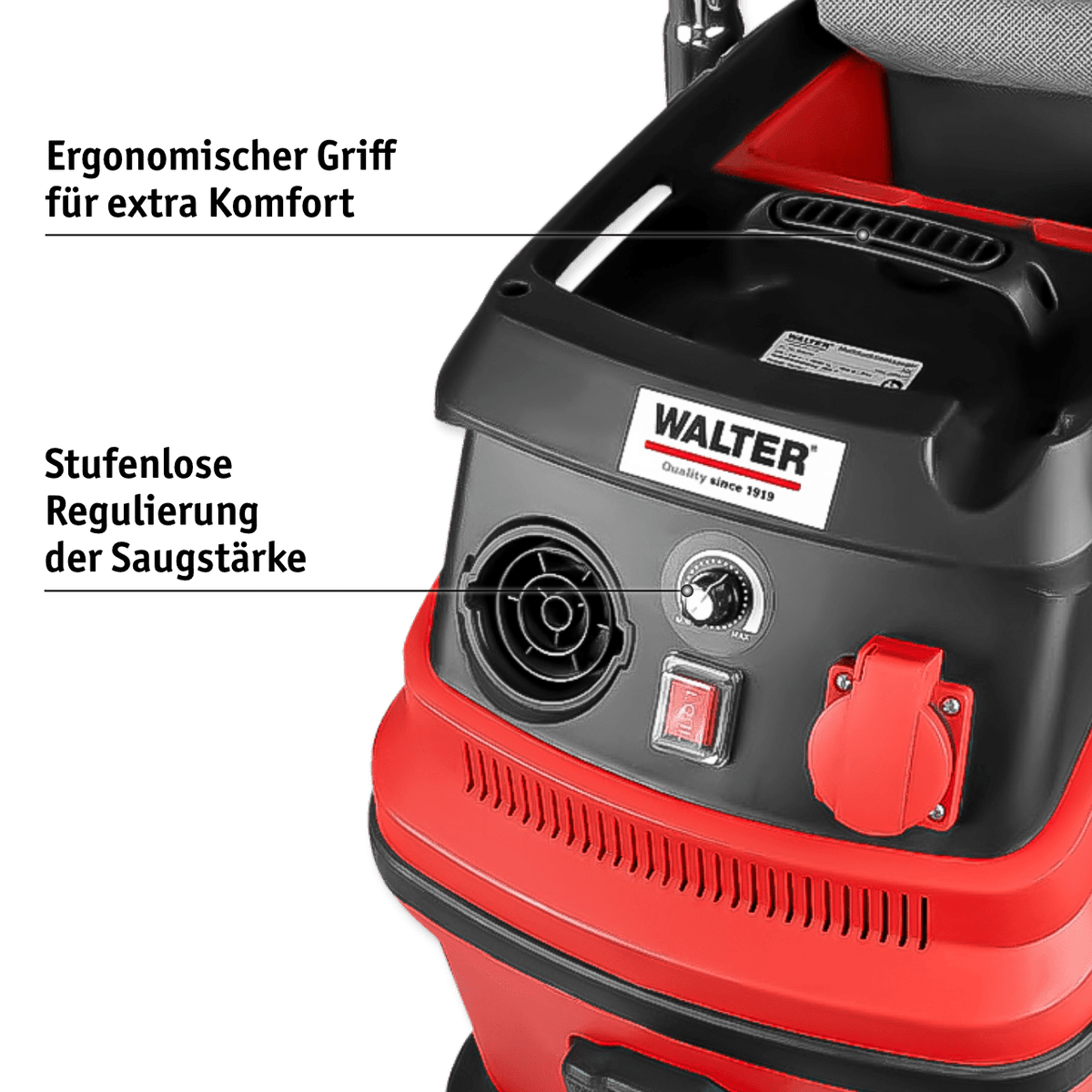 WALTER Multifunktionssauger 1 600 W