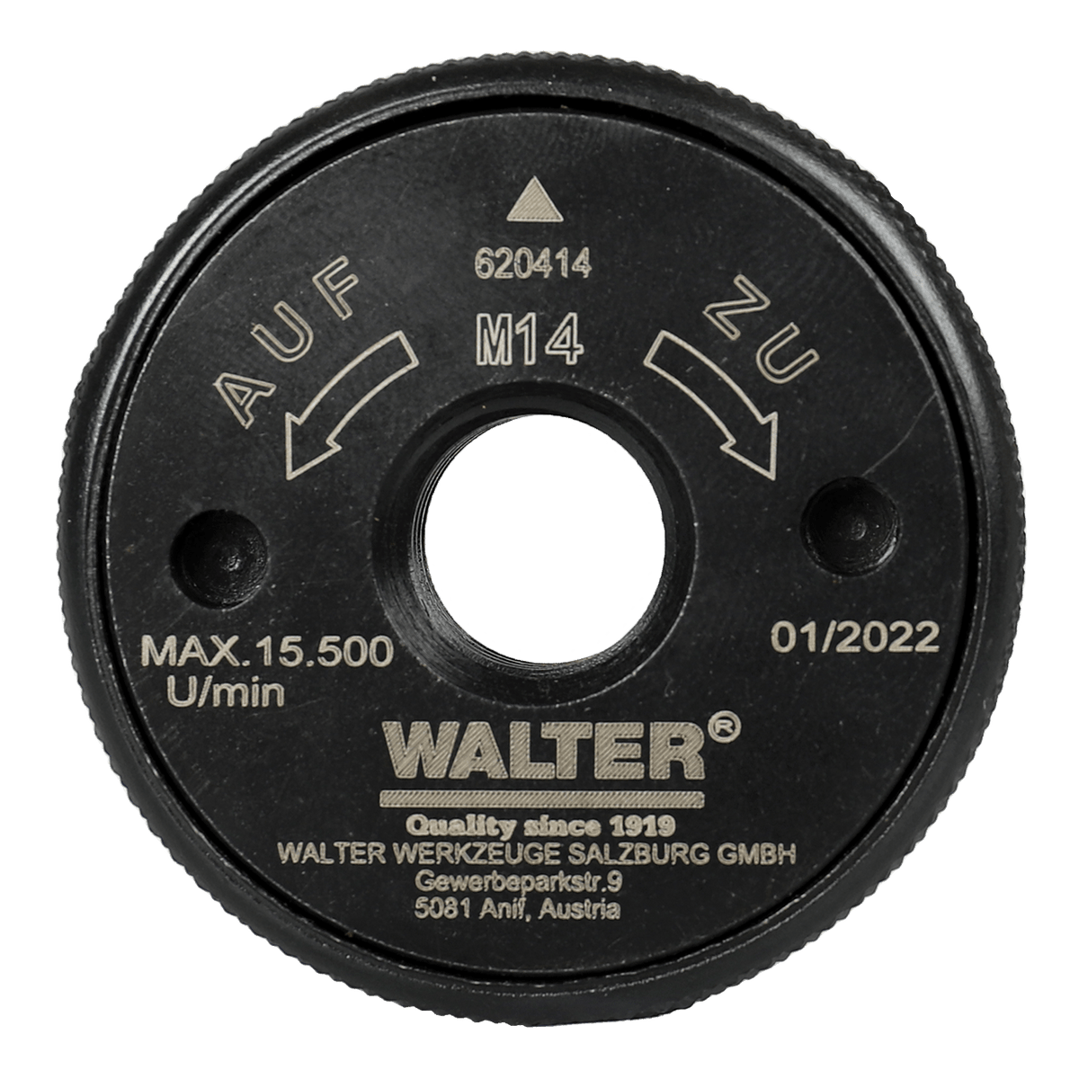 WALTER Schnellspannmutter für Winkelschleifer