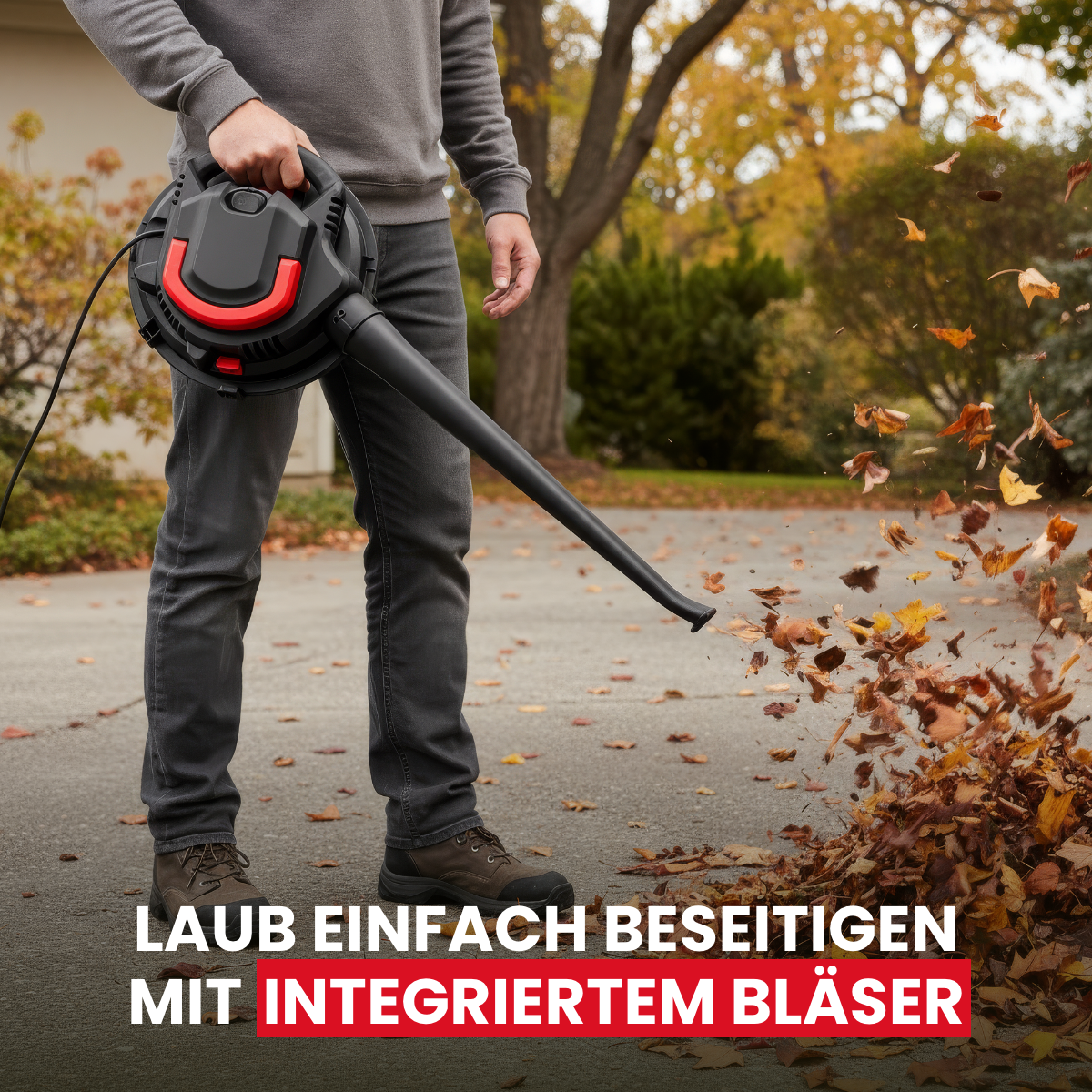 Wet/dry vacuum cleaner and blower 1200 W