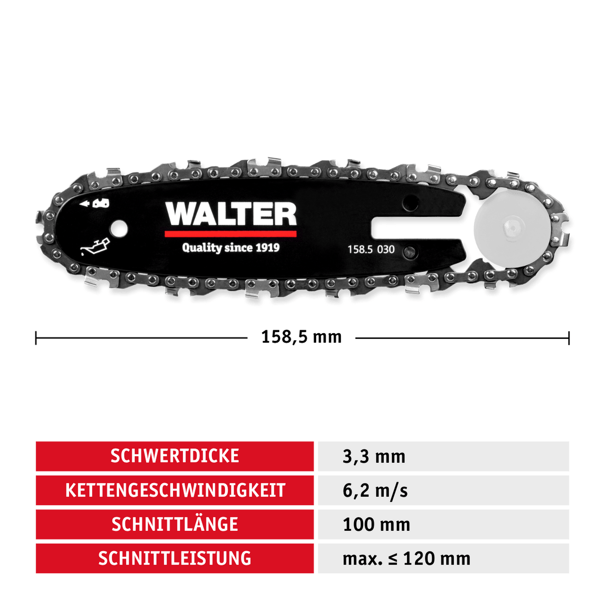 WALTER Li-Ion Akku-Entaster 20 V
