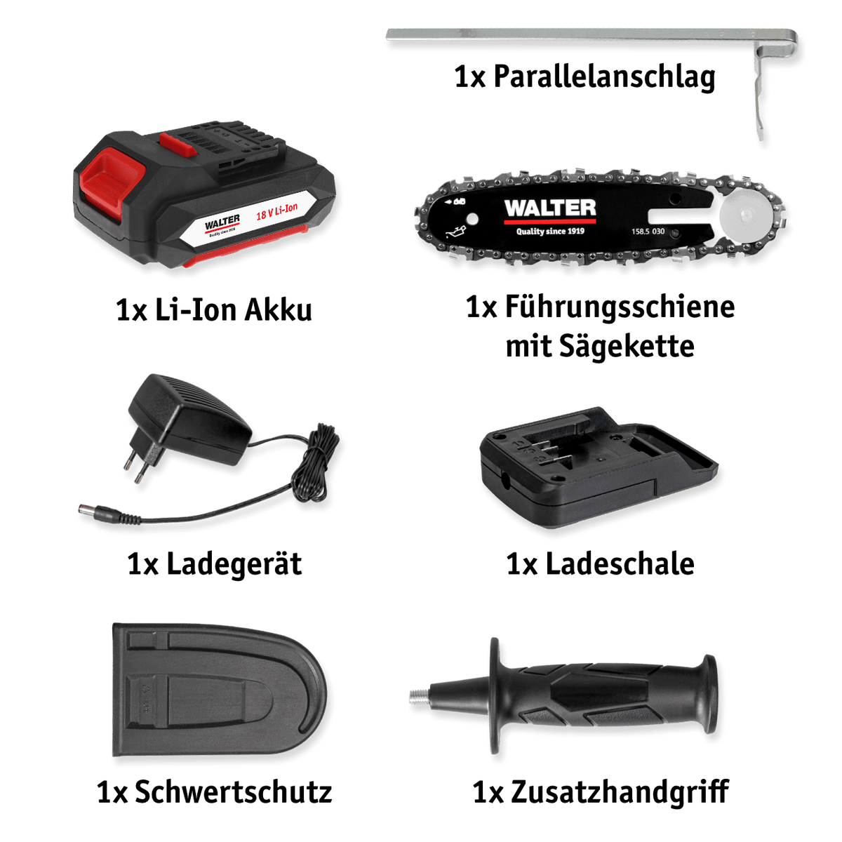 WALTER Li-Ion Akku-Entaster 20 V