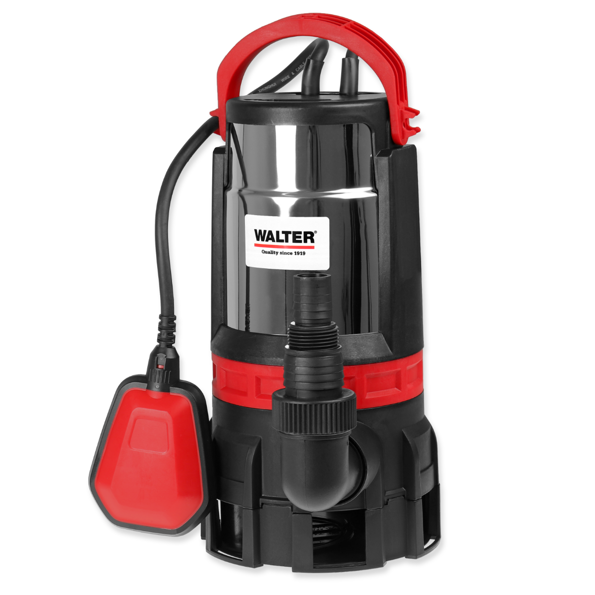 Schmutz- und Klarwasserpumpe 750 W 2-in-1