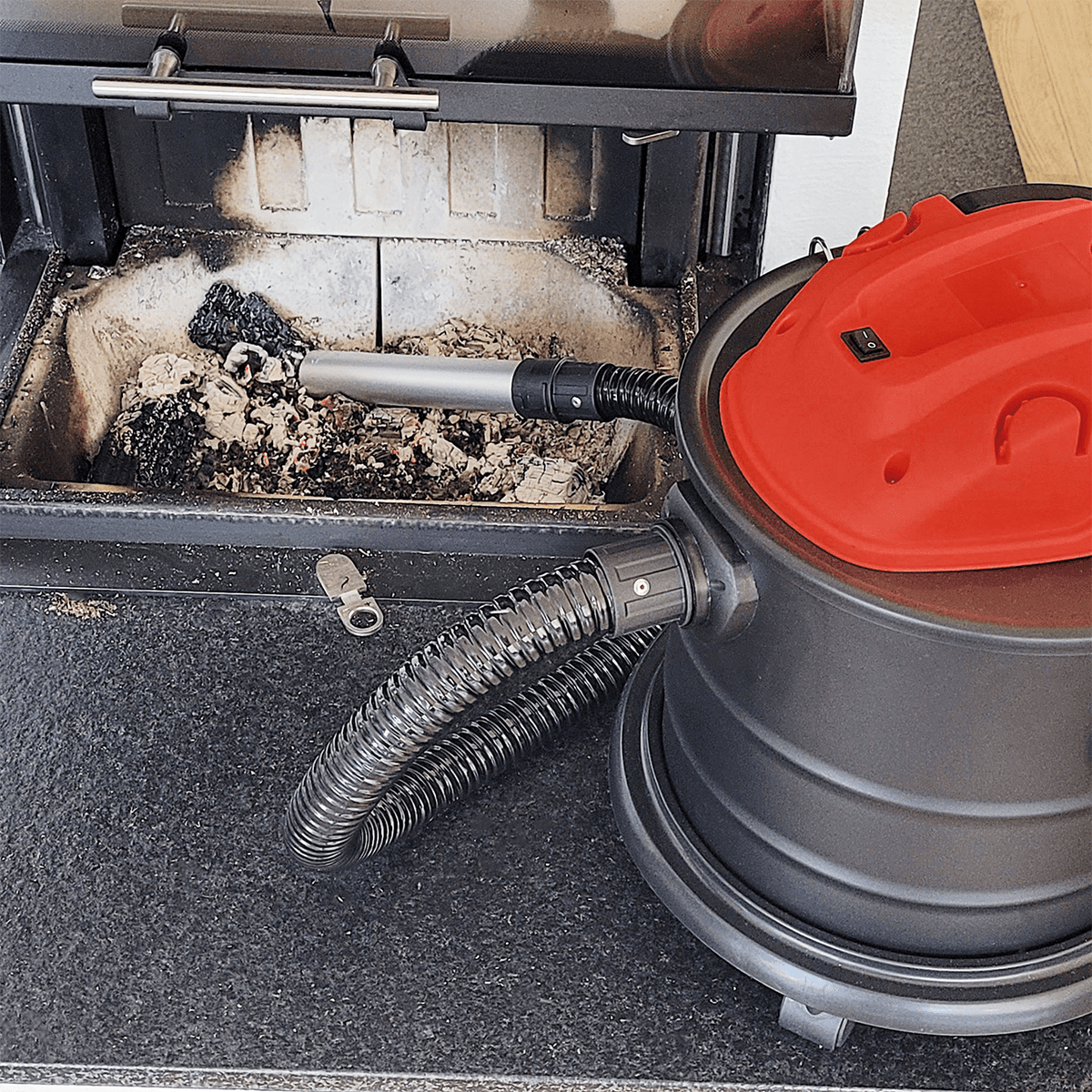 WALTER Asche- und Trockensauger 1200 W