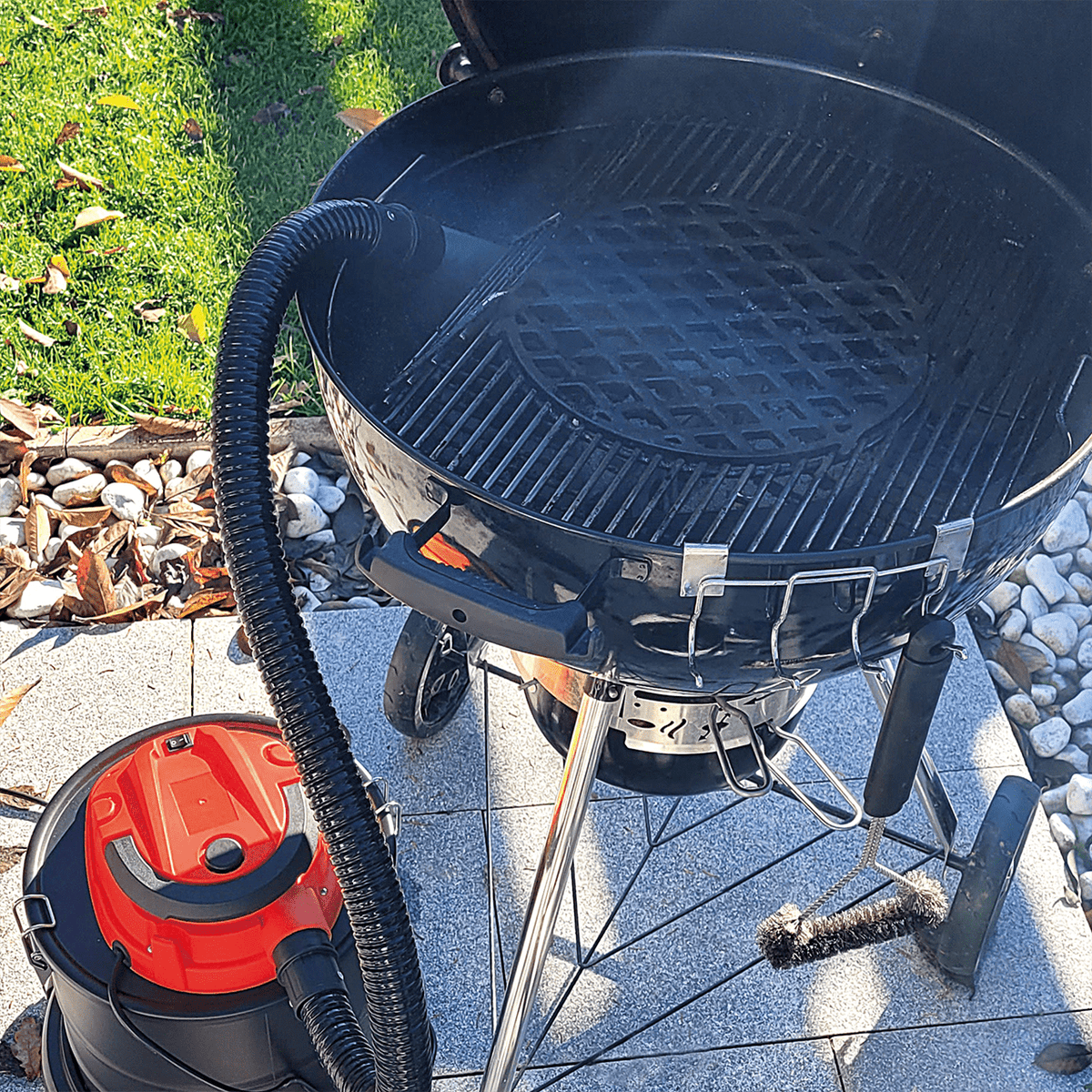 WALTER Asche- und Trockensauger 1200 W