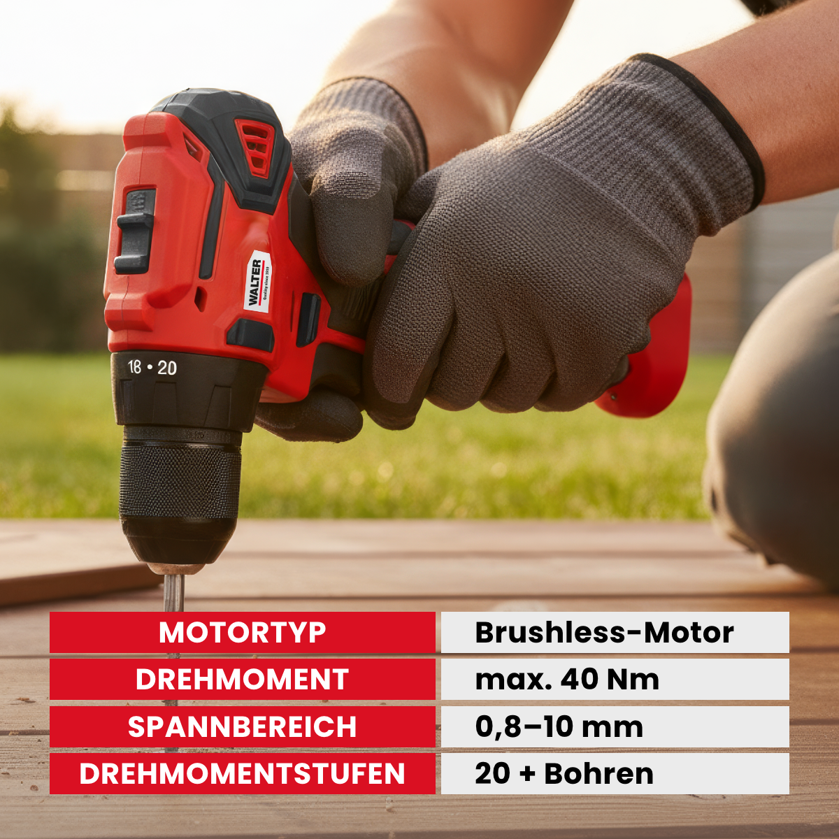 8V Brushless Cordless Screwdriver