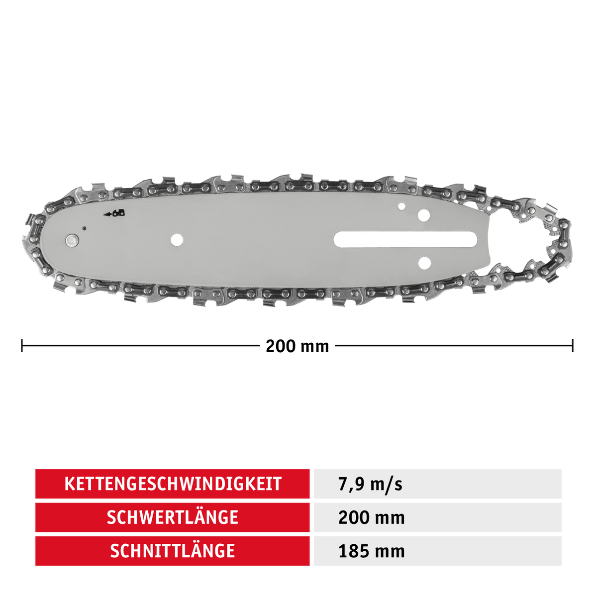 WALTER Elektro - Kettensäge 650 W