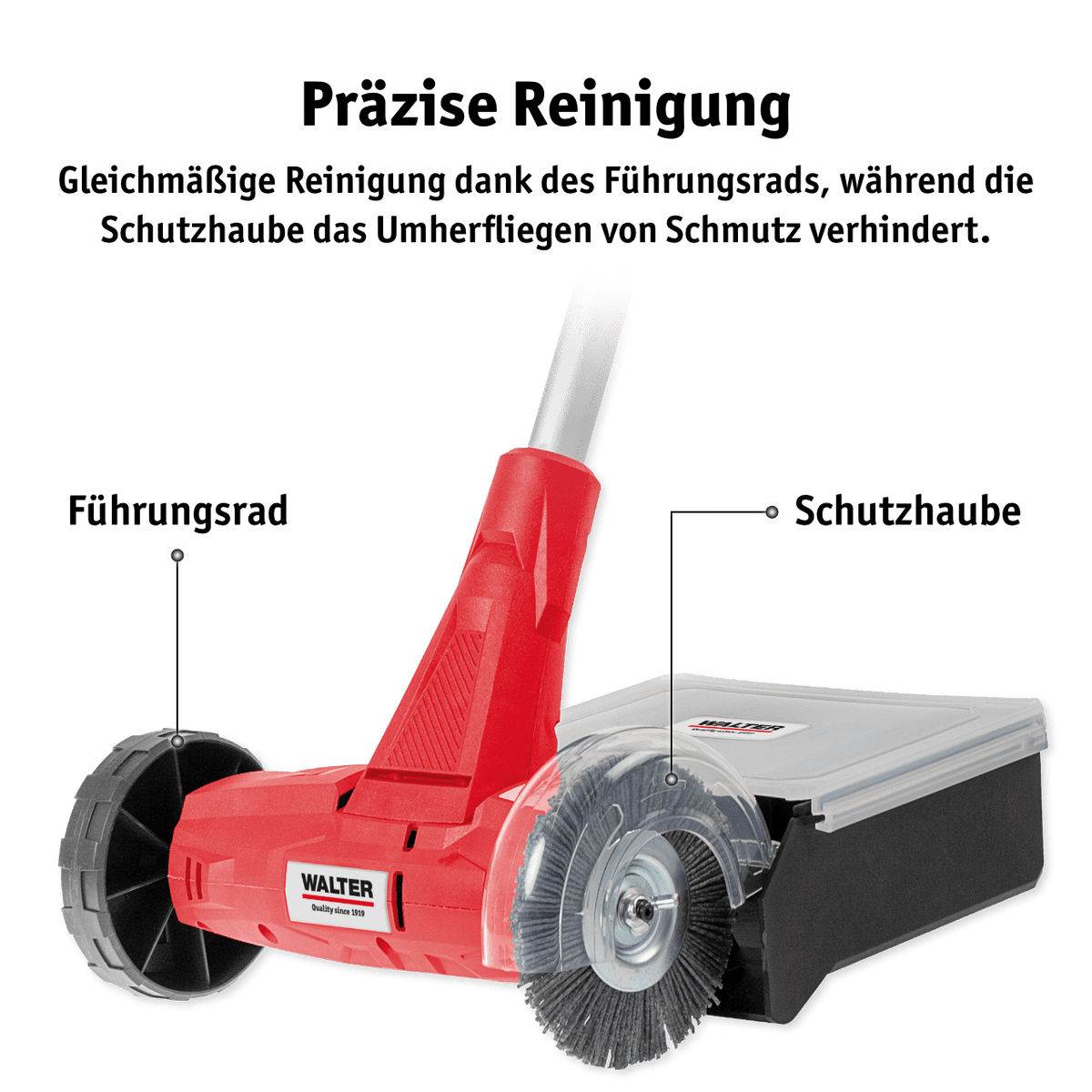 WALTER 2-in-1 Fugenreiniger