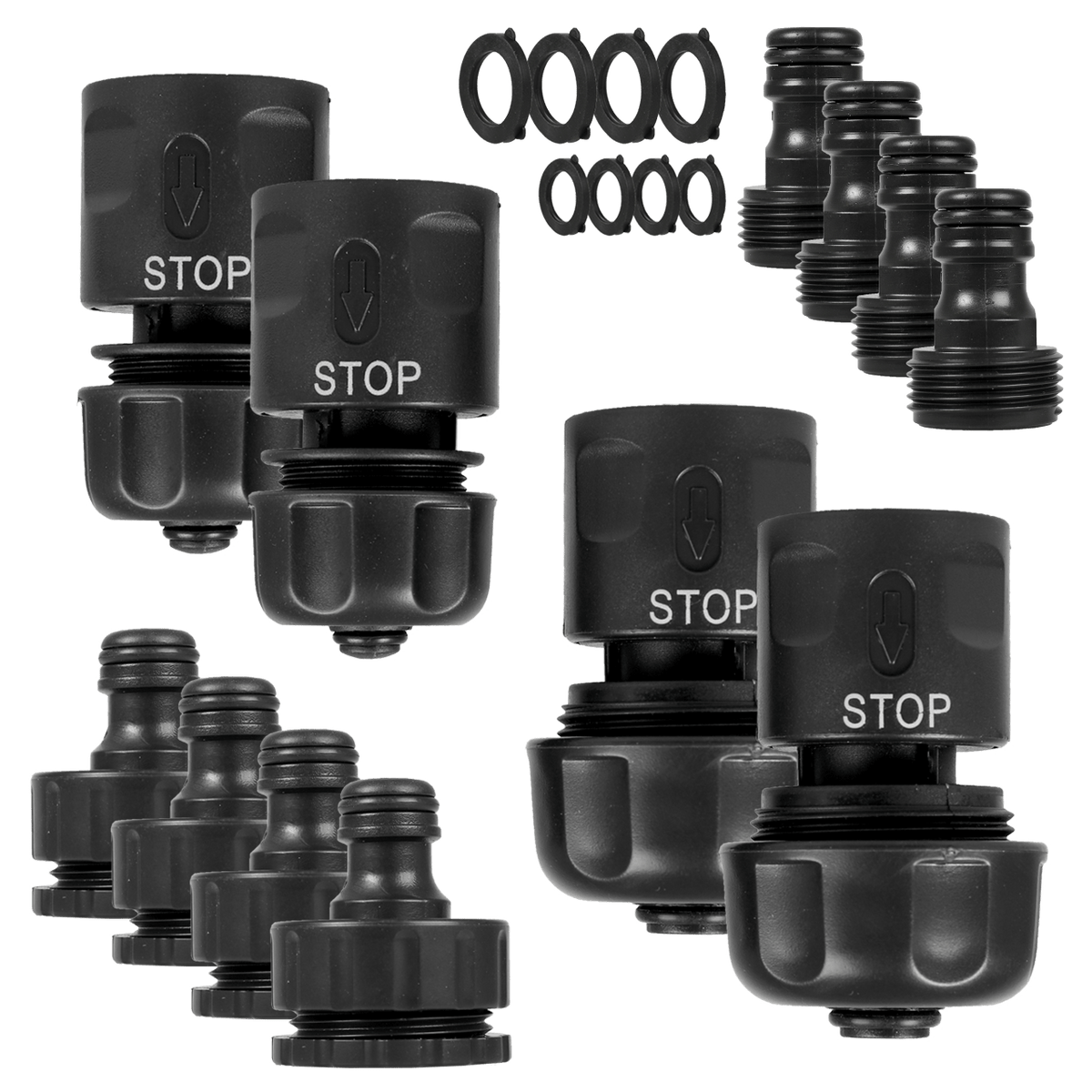 WALTER Schlauchadapter Set 20-tlg.