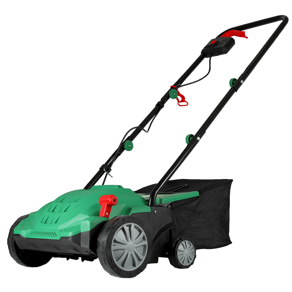 WALTER Multibrand Repacked Elektro-Vertikutierer und Rasenlüfter 2 in 1