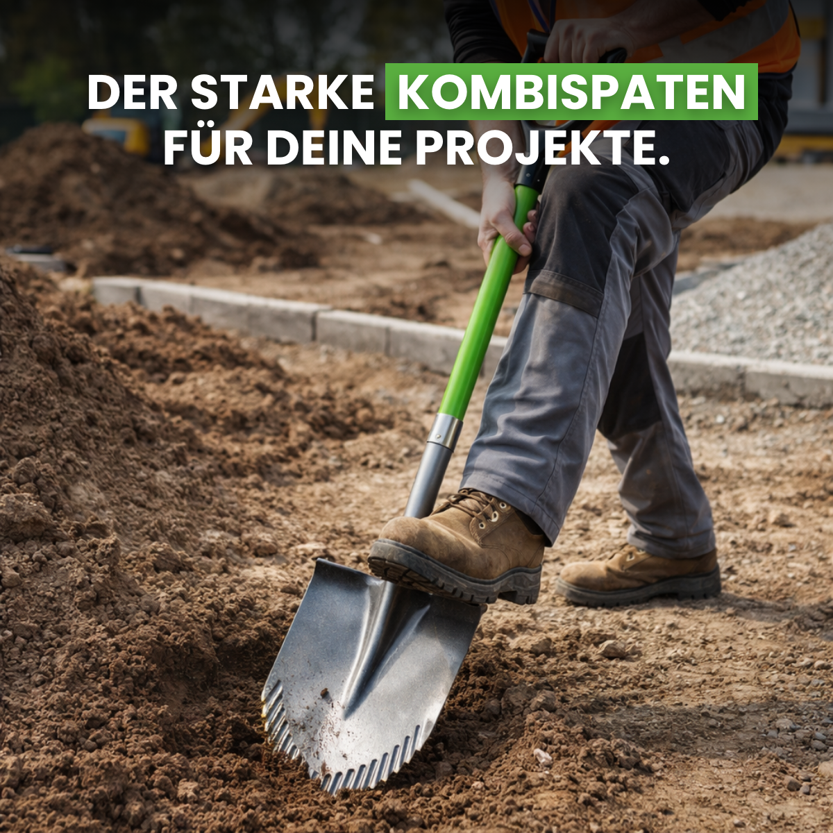 Kombispaten aus Carbonstahl