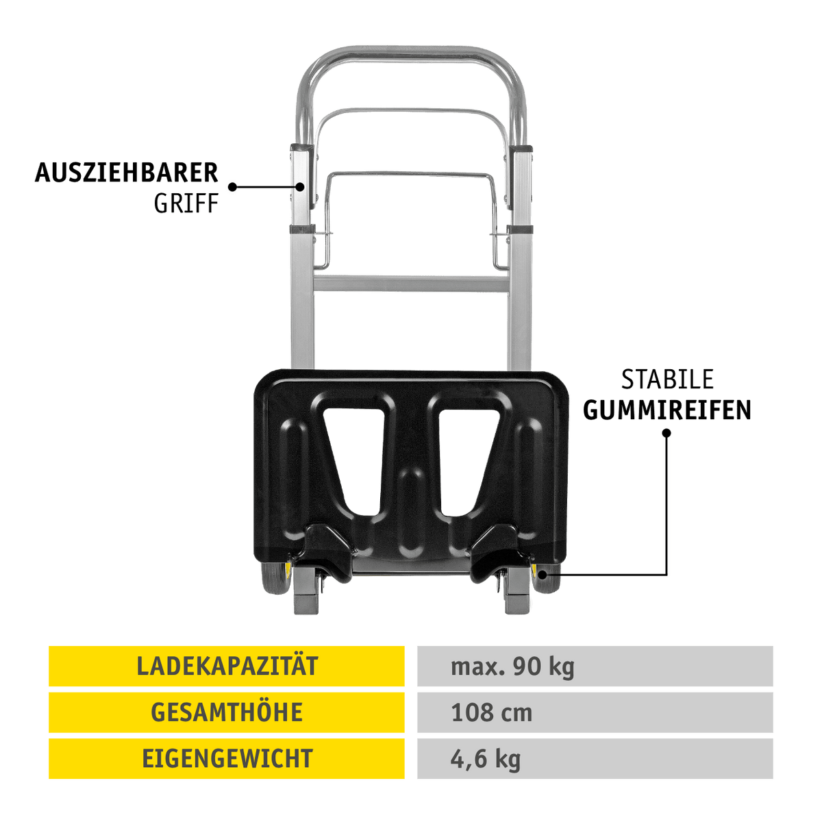 MISTER TOOL Alu-Sackkarre