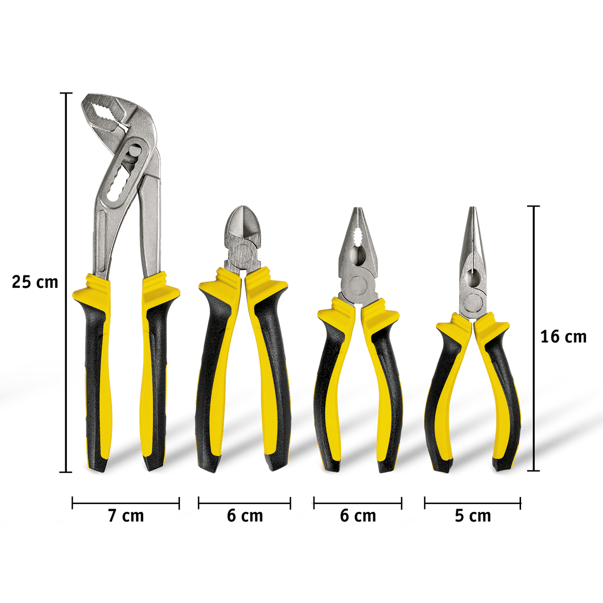 MISTER TOOL Zangen-Set 4-tlg.