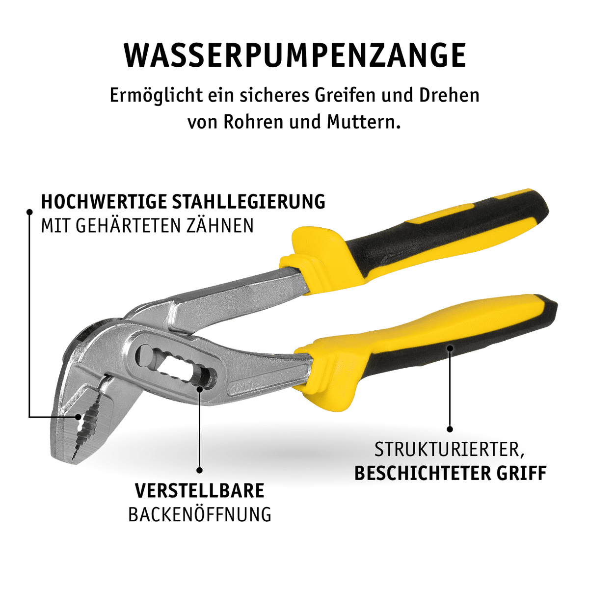 MISTER TOOL Zangen-Set 4-tlg.