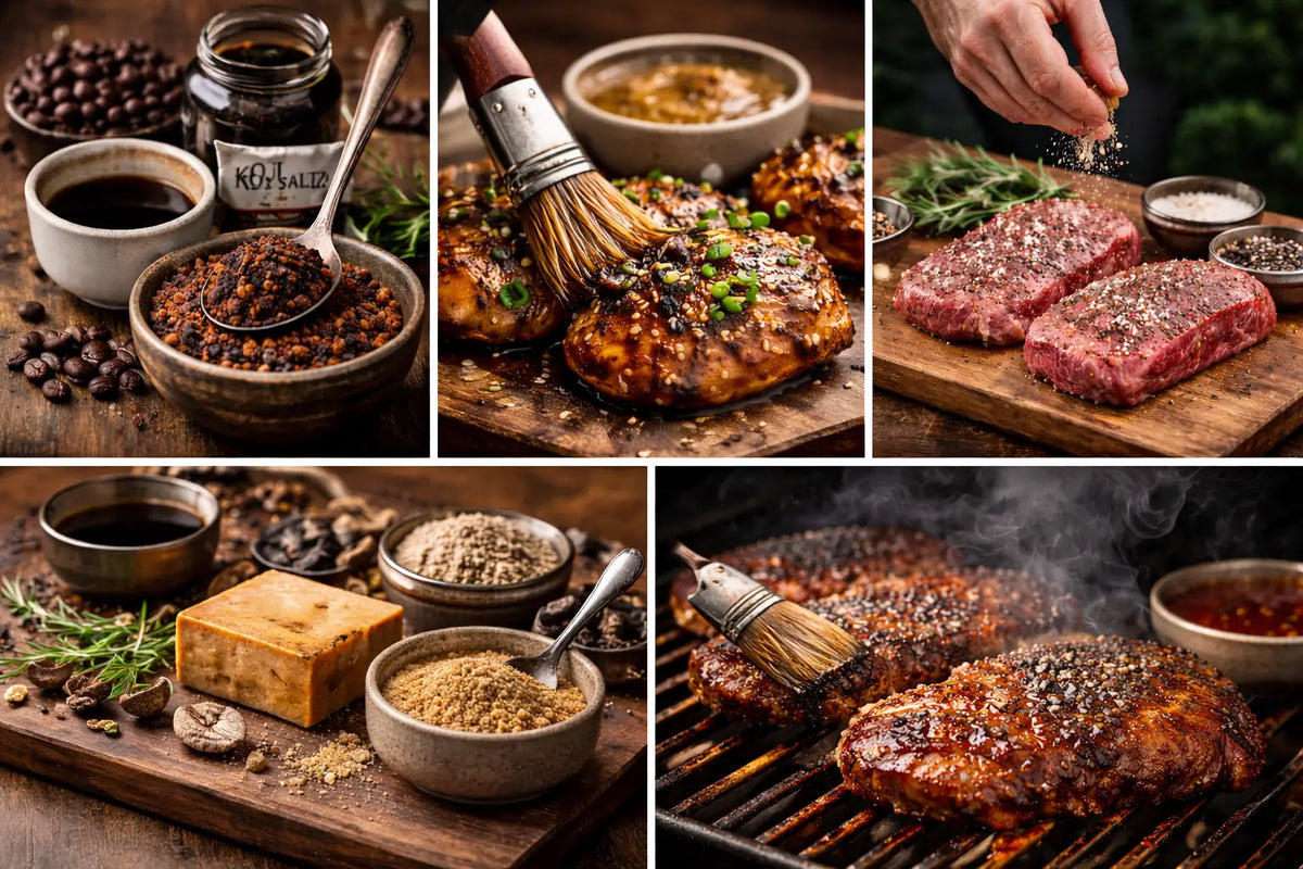 Umami-Booster ohne Küchen-Latein: Espresso, Black Garlic & Koji – so schmeckt BBQ „mehr“