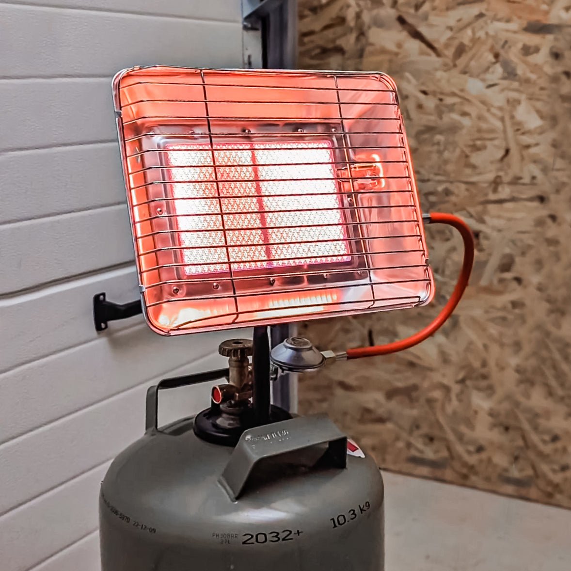 WALTER Gasheizstrahler Eco mit Piezo