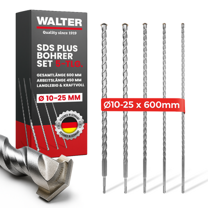 SDS Plus Bohrer-Set 5-tlg. 600 mm