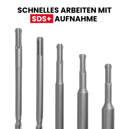 SDS Plus Bohrer-Set 5-tlg. 600 mm