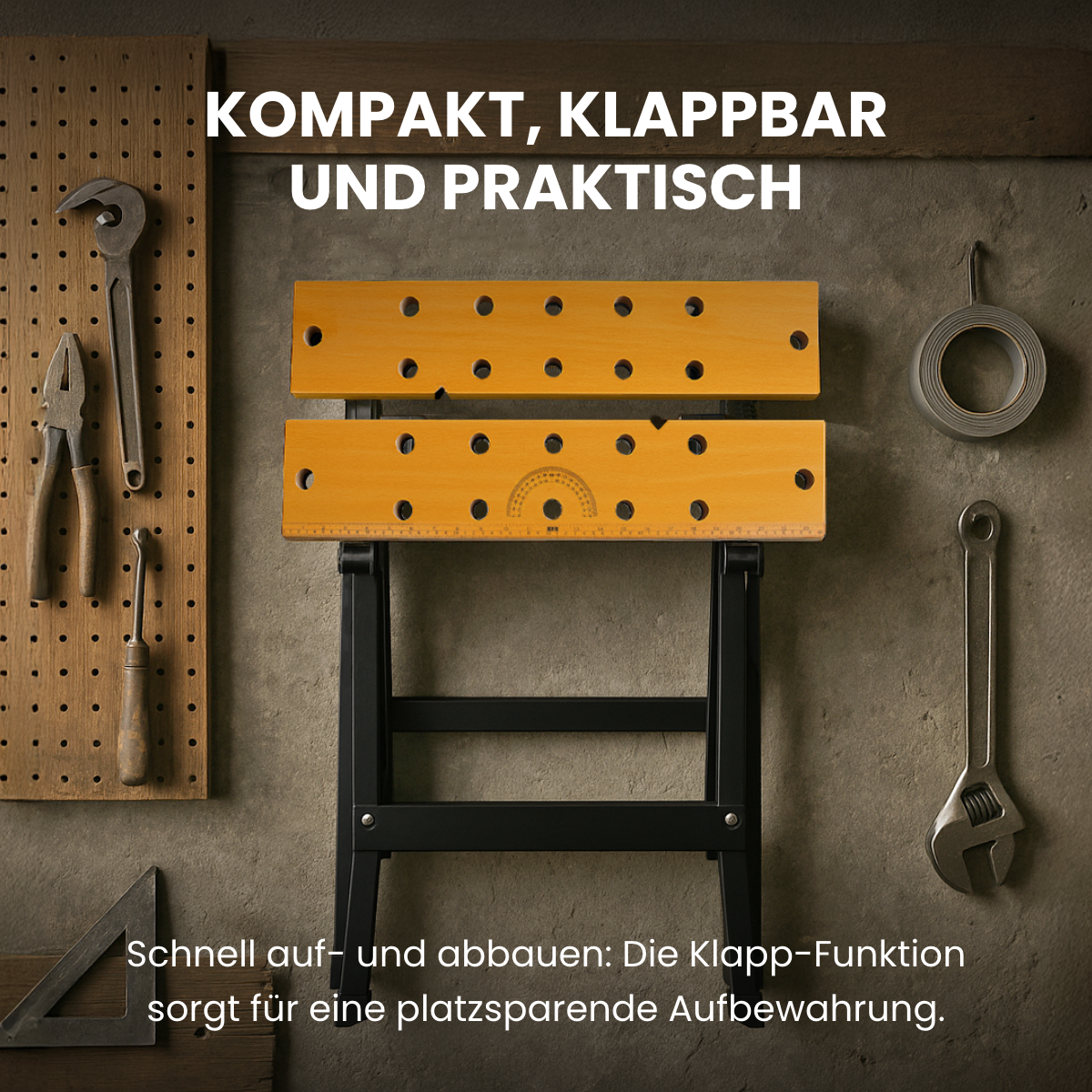 Workbench and clamping table
