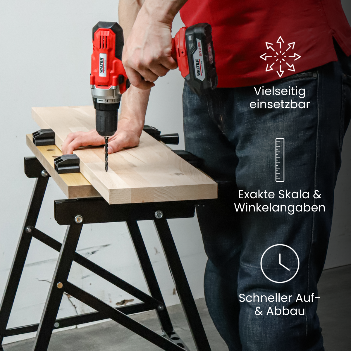 Workbench and clamping table