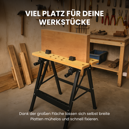 Workbench and clamping table