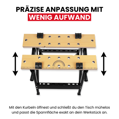 Workbench and clamping table