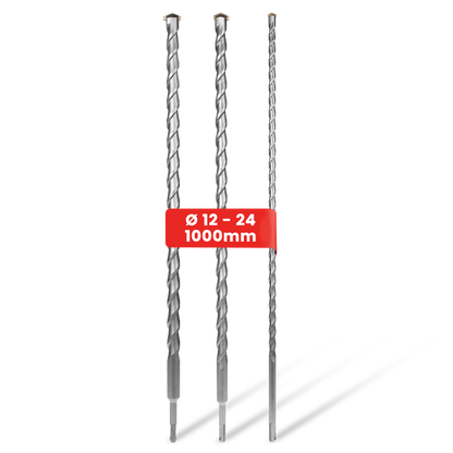 SDS+ Bohrer-Set 3-tlg. 1000 mm