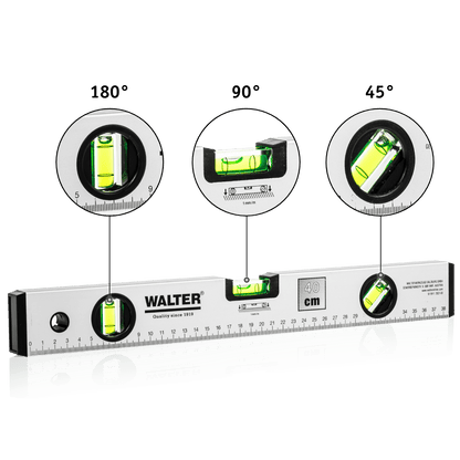 WALTER Wasserwaagen-Set 3-tlg.