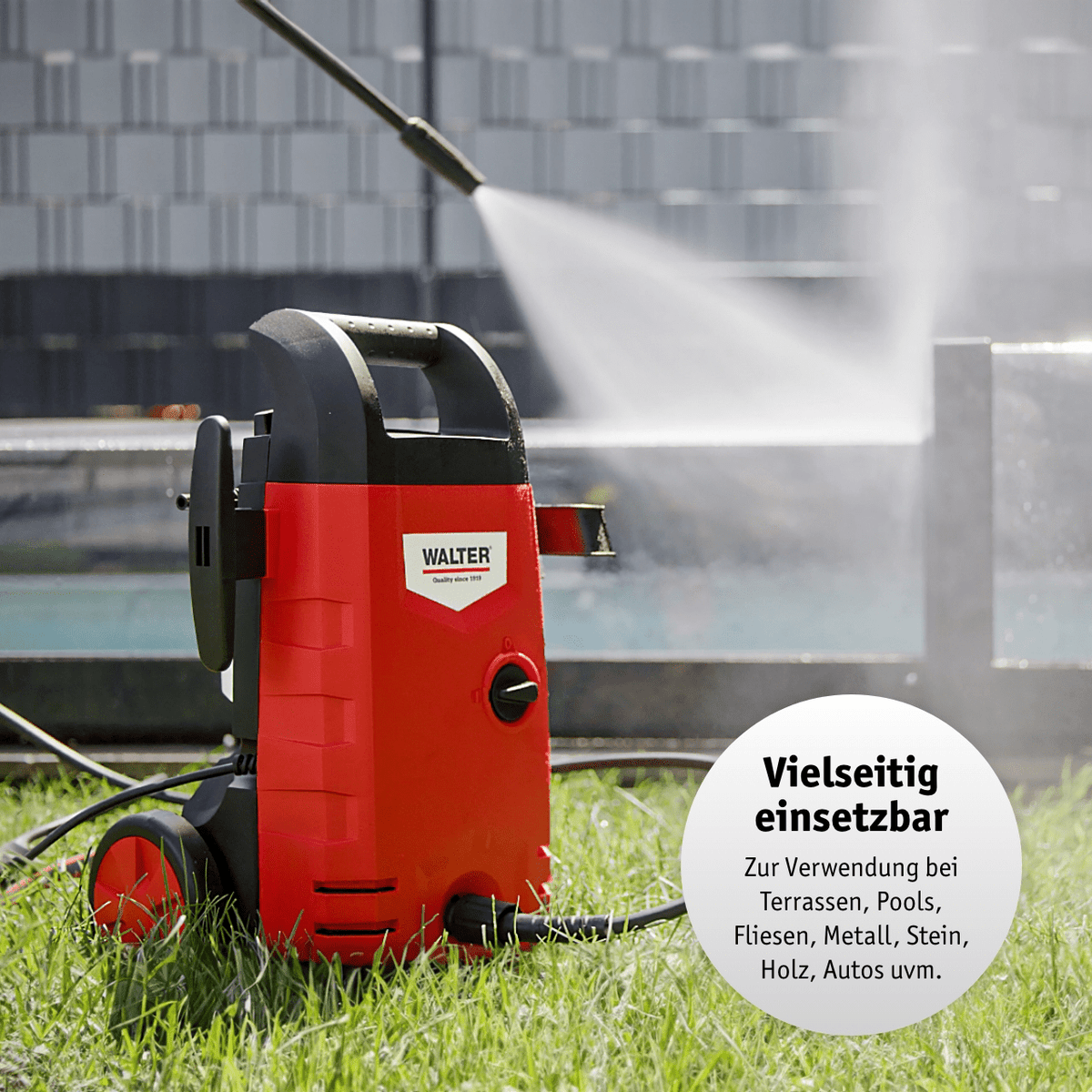 WALTER Hochdruckreiniger 1400 W