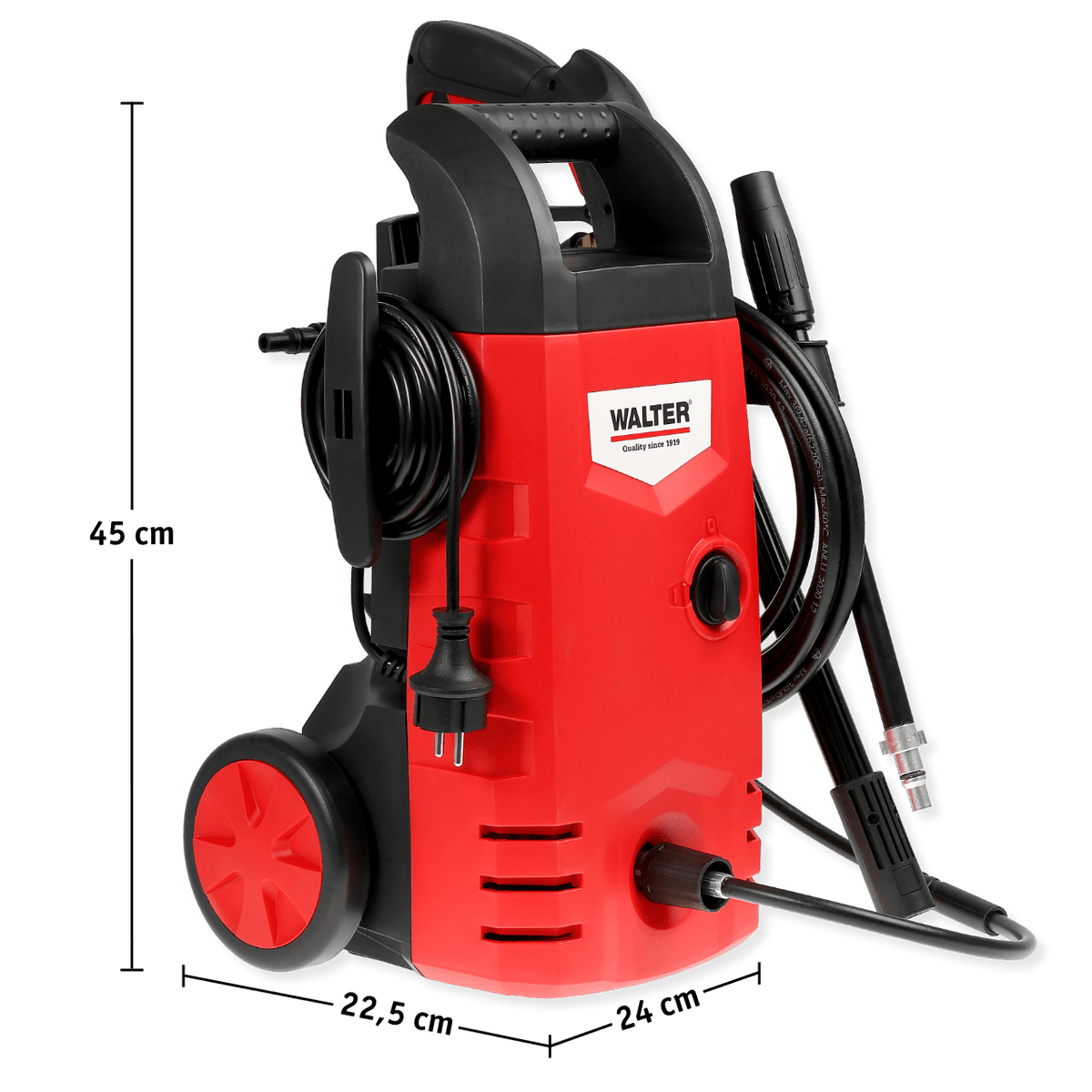 WALTER Hochdruckreiniger 1400 W