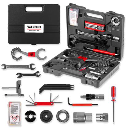Bicycle tool case 18-piece