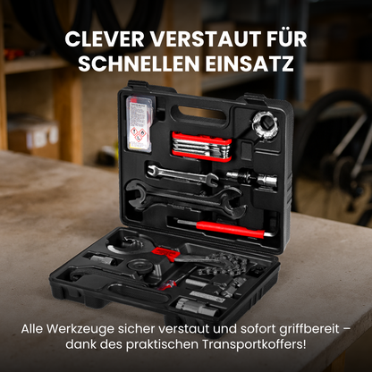 Bicycle tool case 18-piece