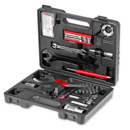 Bicycle tool case 18-piece