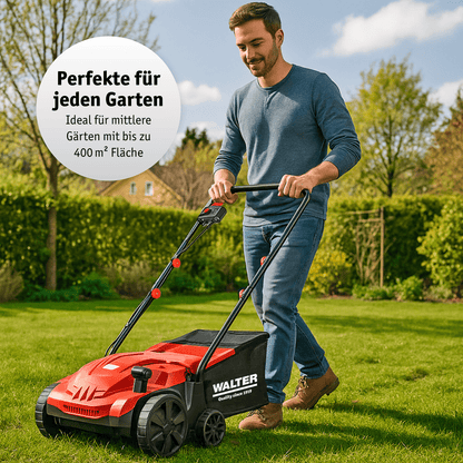 WALTER Elektro - Vertikutierer und Rasenlüfter 1500 W