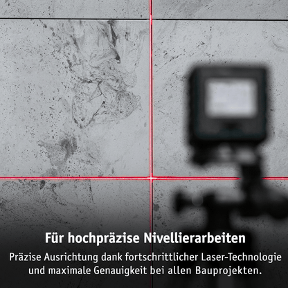 WALTER Kreuzlinienlaser mit Stativ