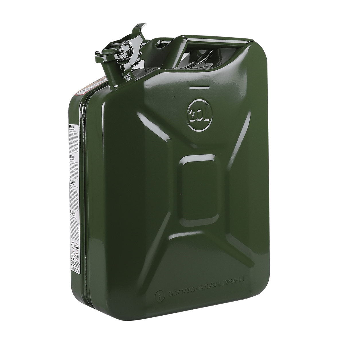 WALTER Benzinkanister mit Trichter 20 L