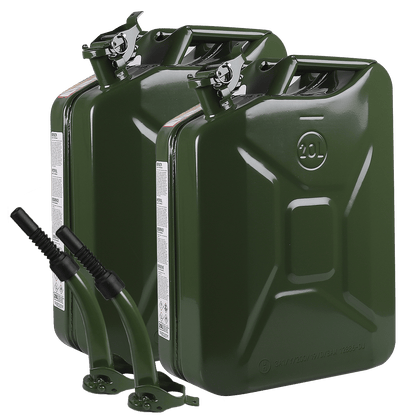 WALTER 20L Benzinkanister-Trichter-Set 2-tlg.