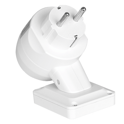 WALTER Steckdosenadapter mit Stromzähler