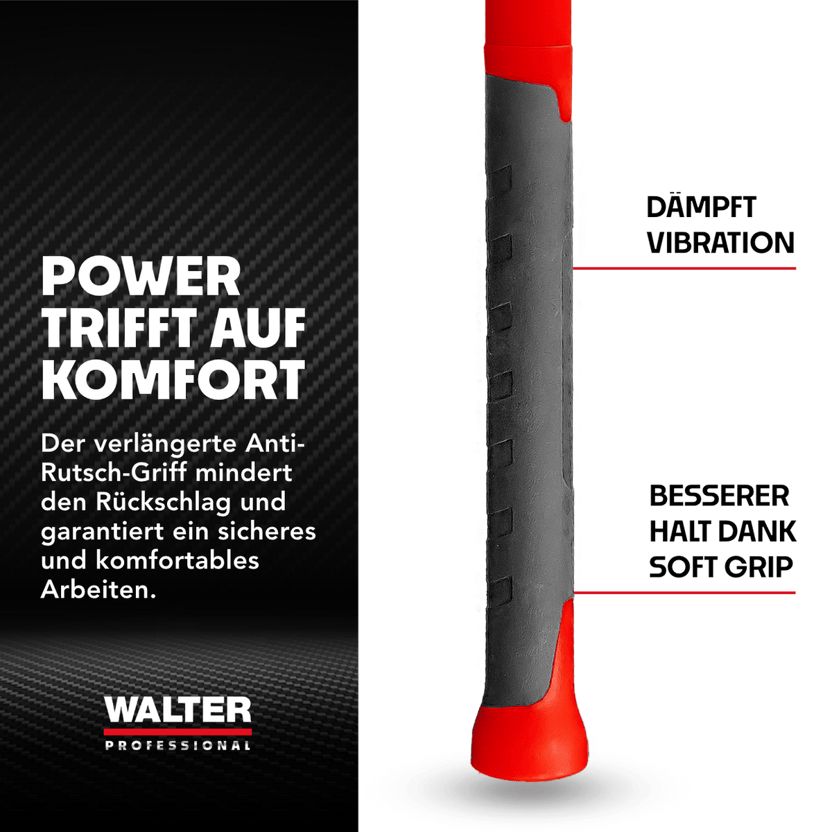 WALTER Professional Vorschlaghammer 5 kg
