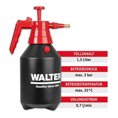 WALTER Drucksprühgerät 1,5 Liter
