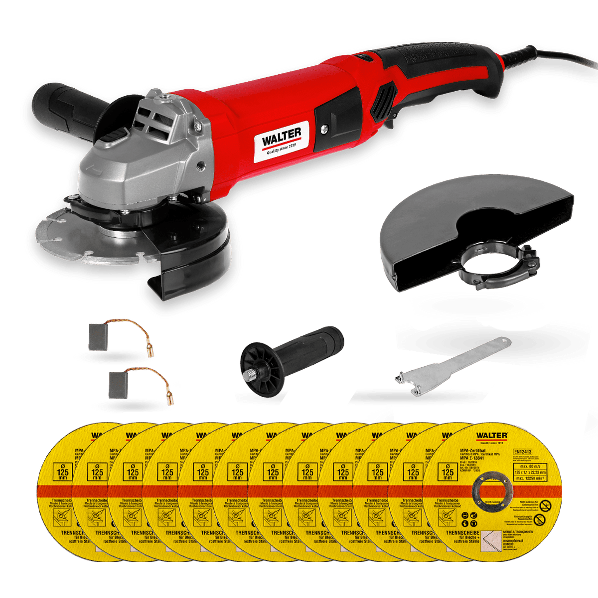WALTER Winkelschleifer - Set