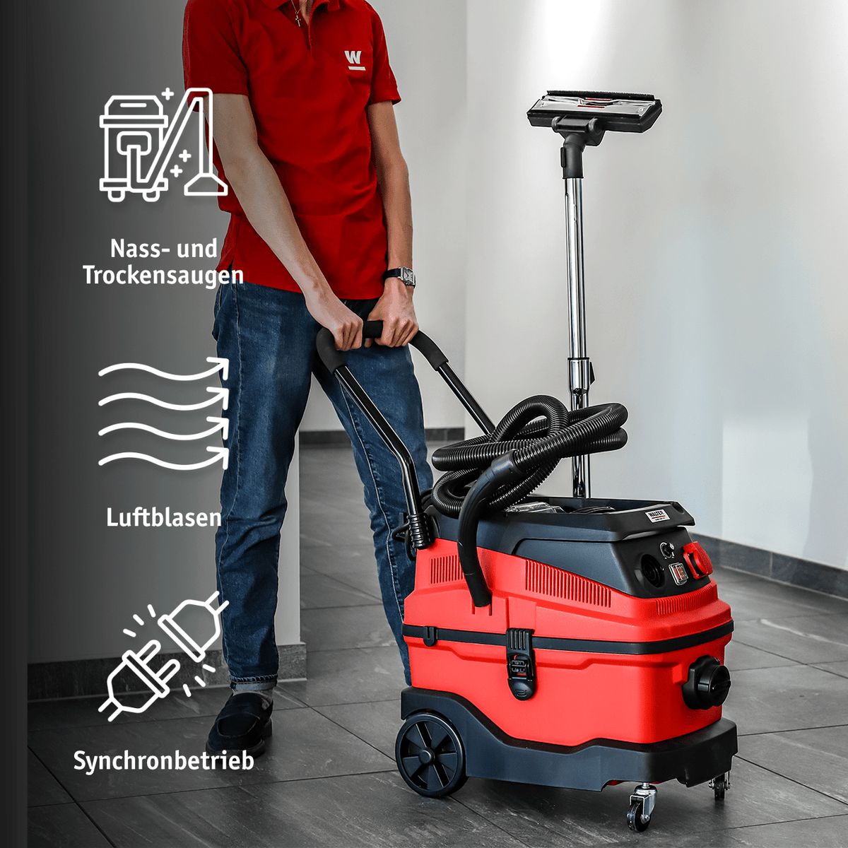 WALTER Multifunktionssauger 1 600 W