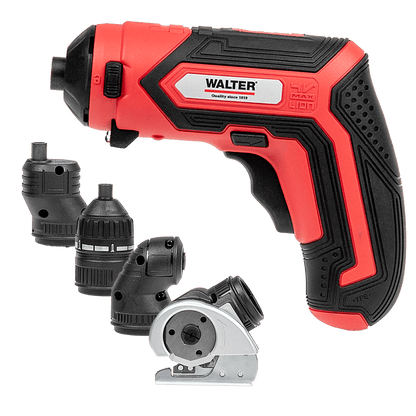 WALTER 4 - in - 1 Akku - Multifunktionswerkzeug 4 V