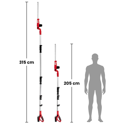 XXL 20V Li-Ionen Akku-Heckenschere