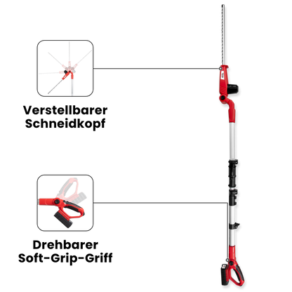 XXL 20V Li-Ionen Akku-Heckenschere