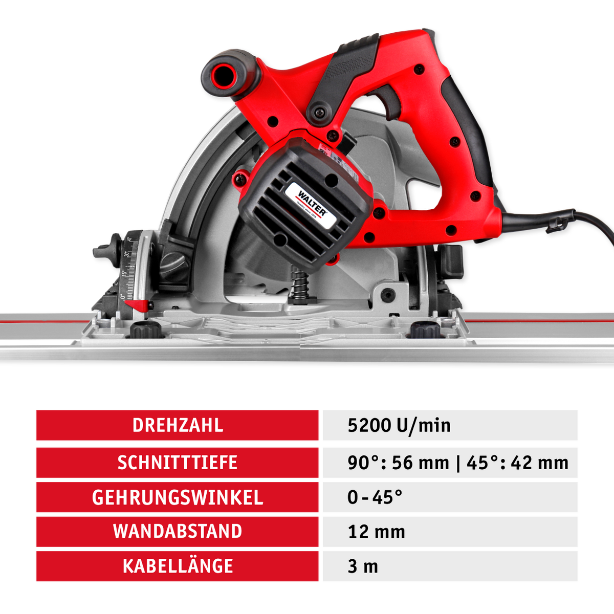 Plunge saw 1200 W