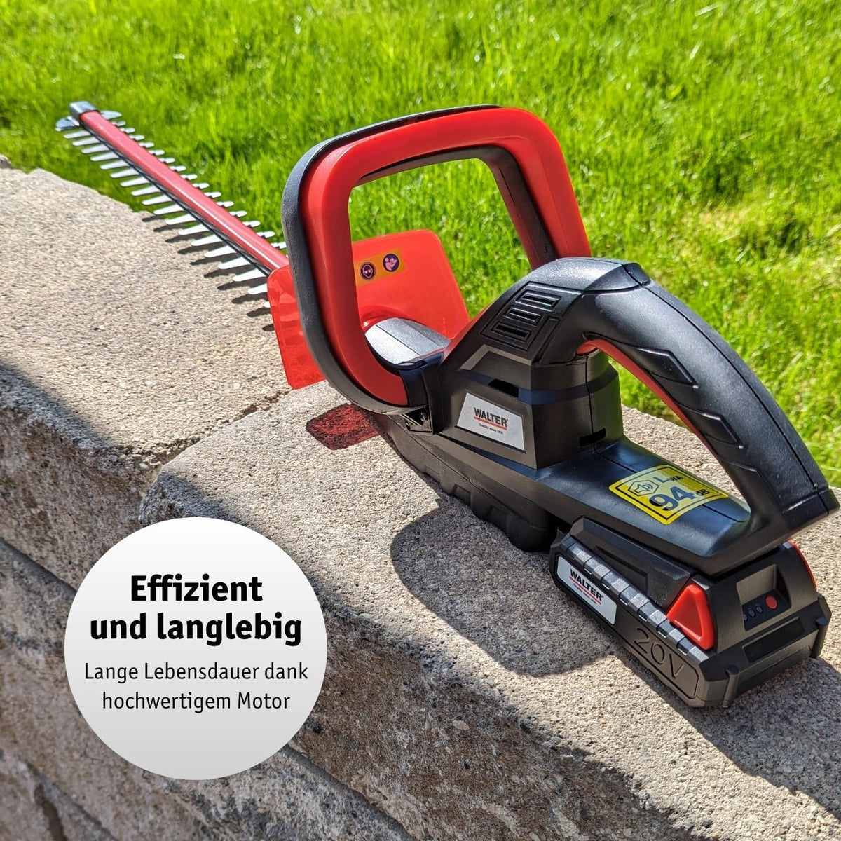 WALTER Akku-Heckenschere 20 V